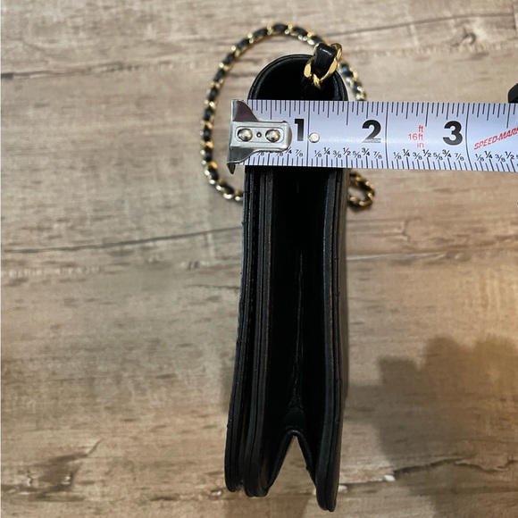 Vintage Chanel Lambskin Classic Mini Full Flap Shoulder Bag 24KGP Hardware - Picture 12 of 13